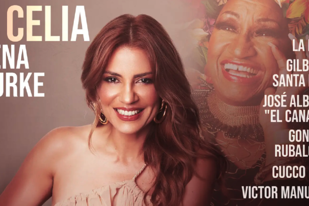 LENA BURKE RINDE TRIBUTO A LA ETERNA REINA DE LA SALSA